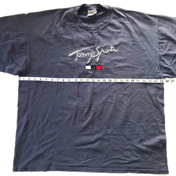 TOMMY SPORTS Authentic Blue T-Shirt Size XXL - Picture 3 of 7